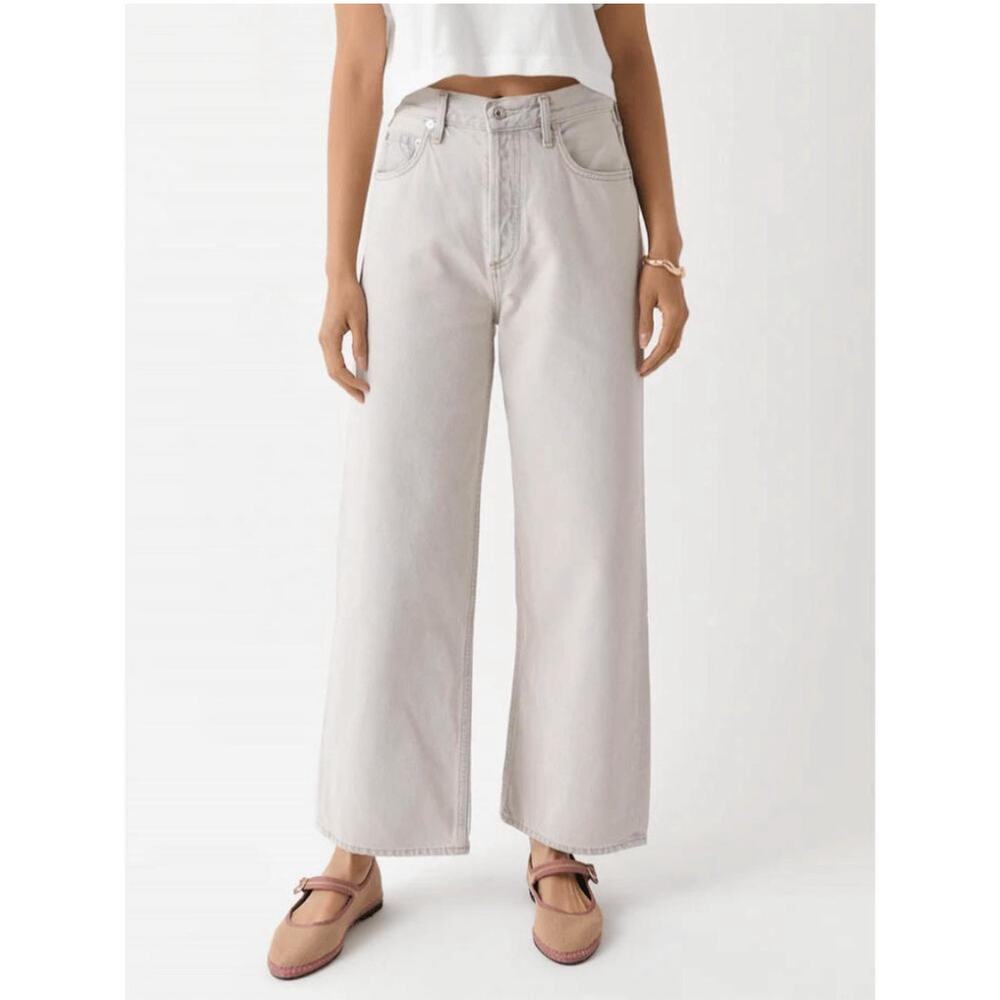 Agolde Women's Wide Leg Jeans in Tarte